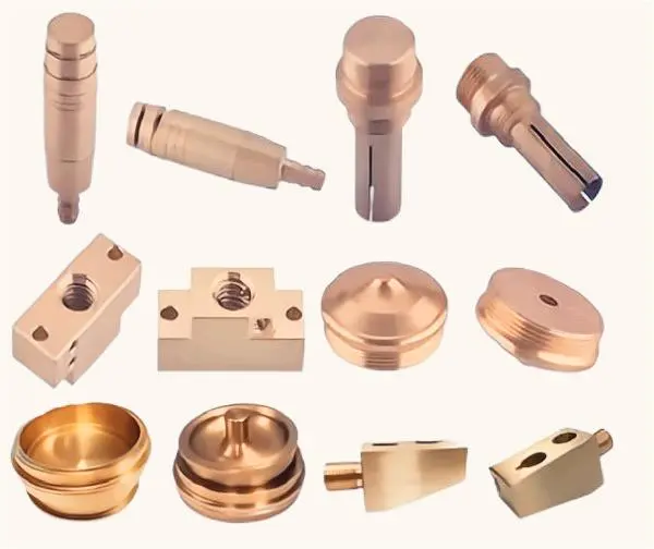 Brass Machining Precision CNC Electronics Parts CNC Machining Service