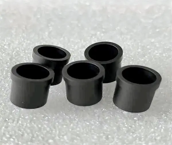 Black POM Plastic CNC Turning Machining Parts Non Standard POM Turned Parts