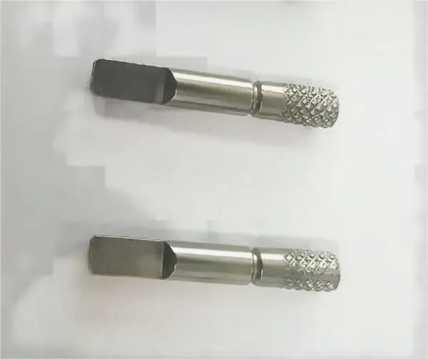 CNC Precision Automatic Lathe Service CNC lathing knurling Stainless Steel Motor Shaft