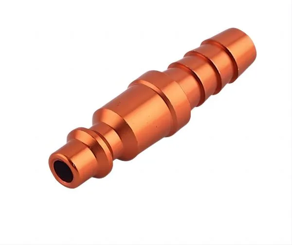 Precision CNC Lathing Service Parts Non Standard Metal Connectors with Customized Color