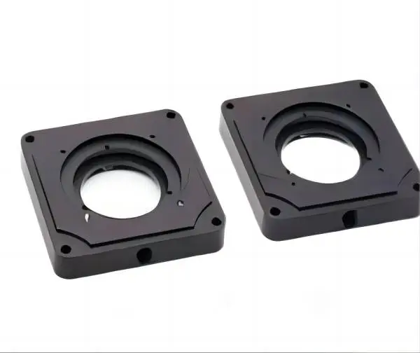 Black Oxidize Aluminum CNC Machining Parts Machined Aluminum Housing for Electronic Device