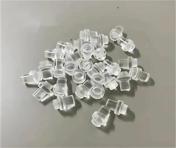 Factory Machining Service Transparent PMMA Turning Machining Parts for Medical Device