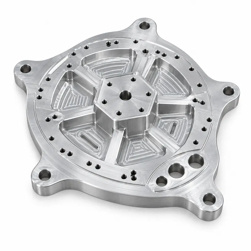 Custom CNC Machining of a 7075 Aluminum Locating Plate