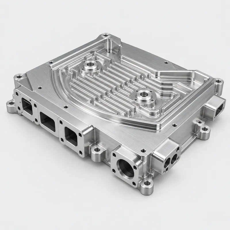 Five Axis CNC Prototype Machining for a Complex Aluminum Part