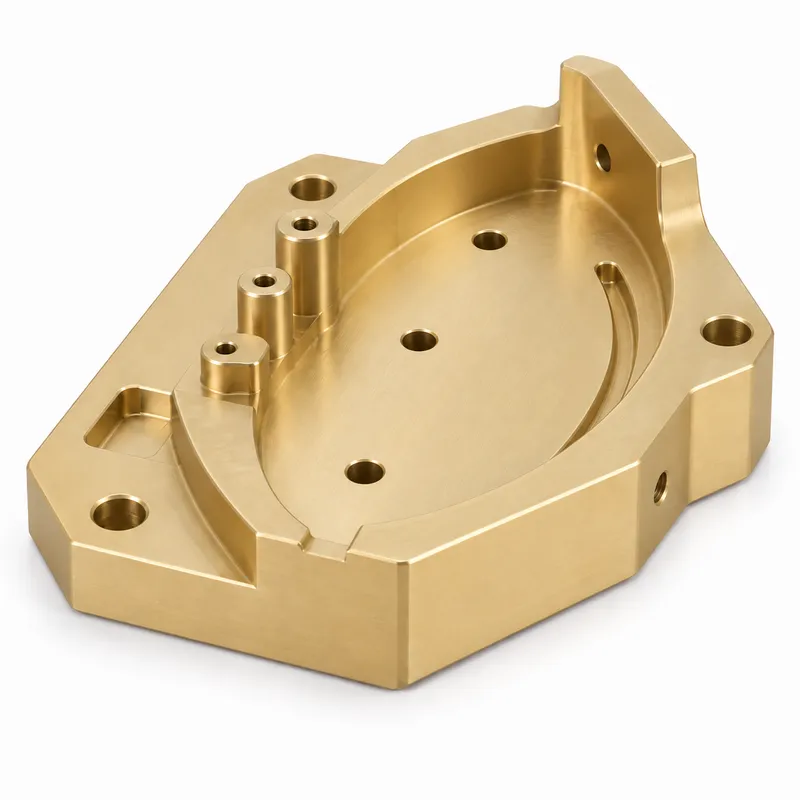 Custom Brass CNC Machining for Automation Components