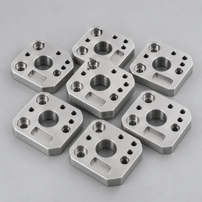 Batch CNC Machining for 304 Stainless Steel Mounting Plates