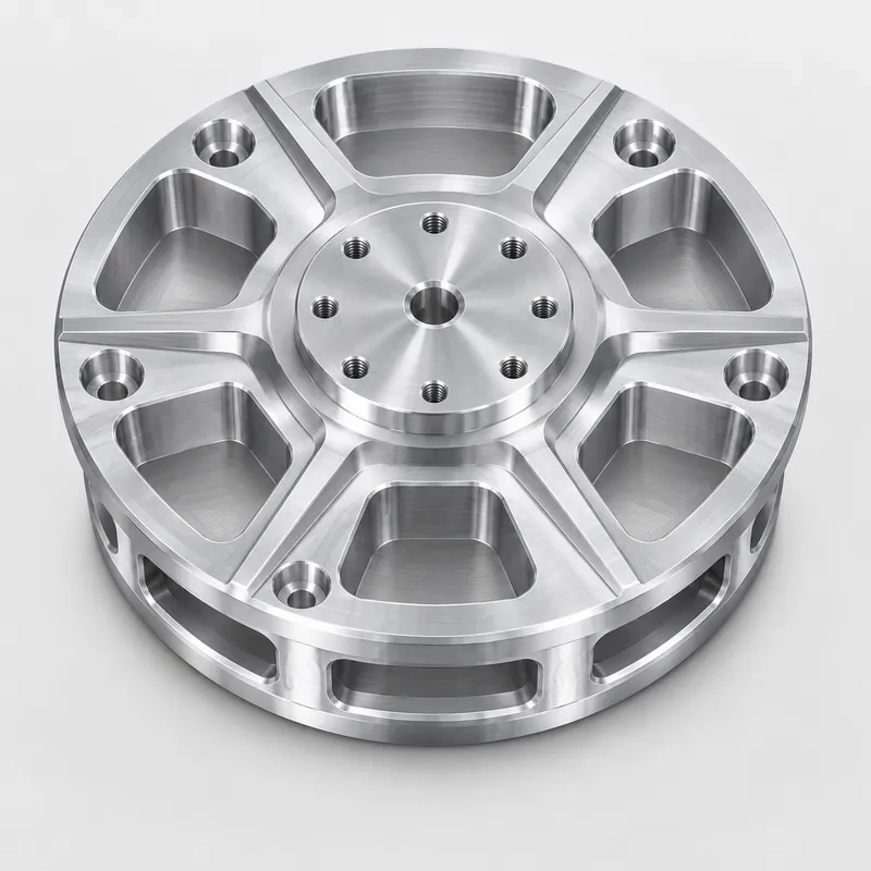 Five-Axis CNC Rotary Fixture Plate for Automation Equipment