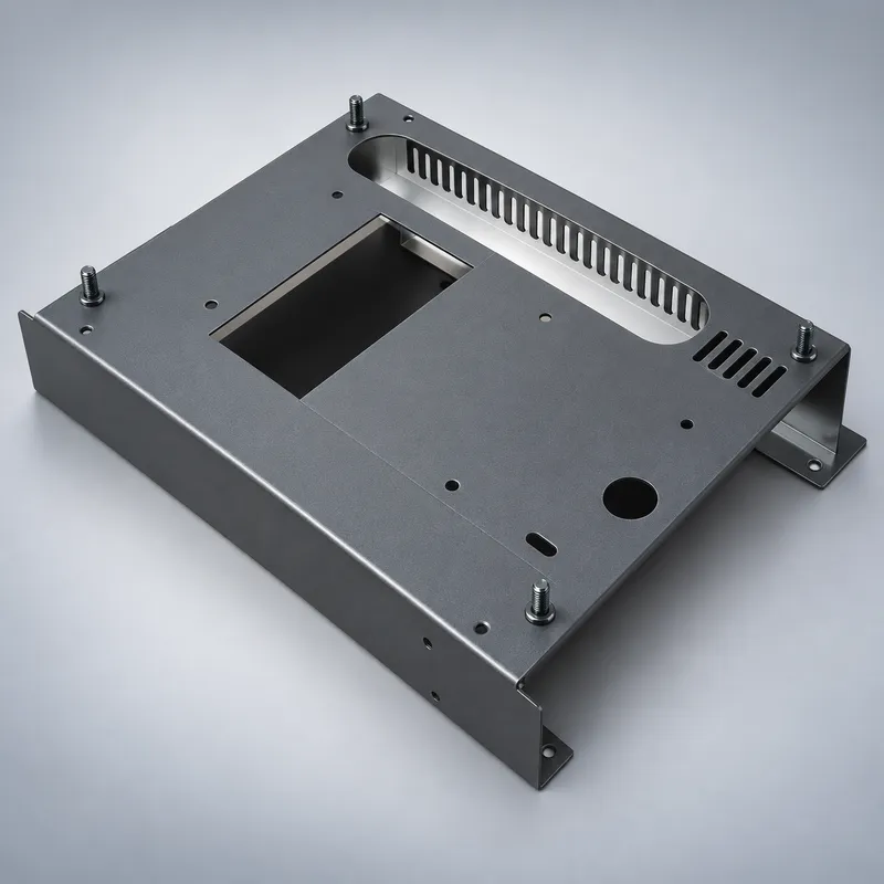 Carbon Steel Sheet Metal Enclosure Prototype for Automation Equipment