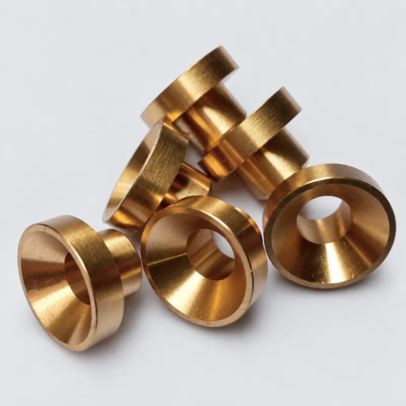 Custom Batch CNC Turning for Brass Electronic Components