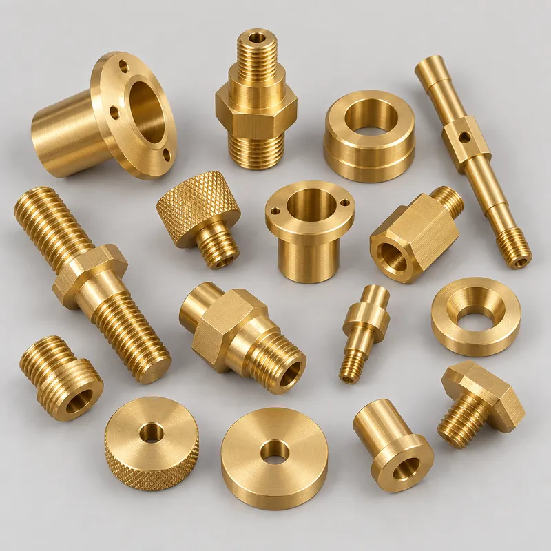 Custom Brass CNC Turning for Prototype Components