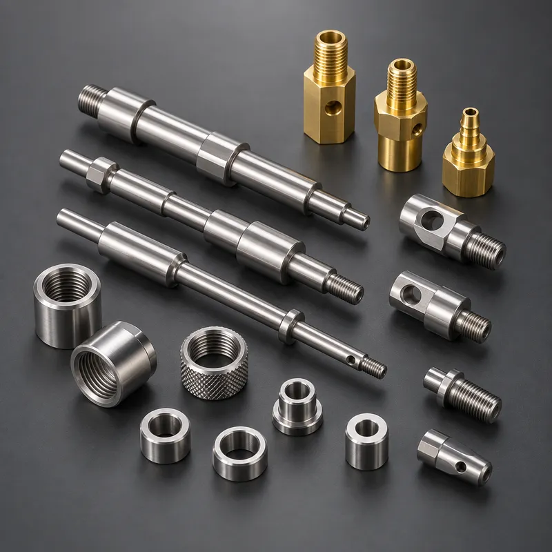 Custom CNC Turning Service for Stainless Steel Energy Components